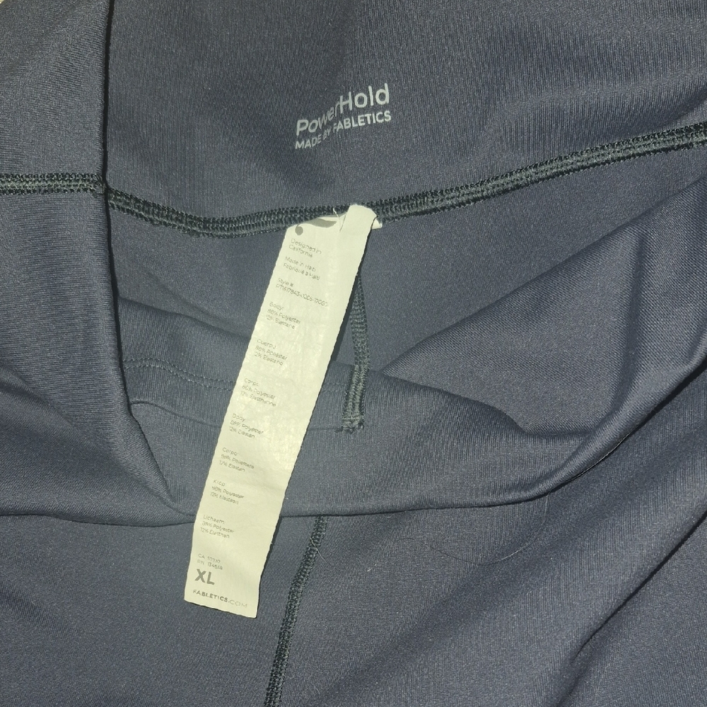 Fabletics Navy High-Waist Performance Leggings - image 2